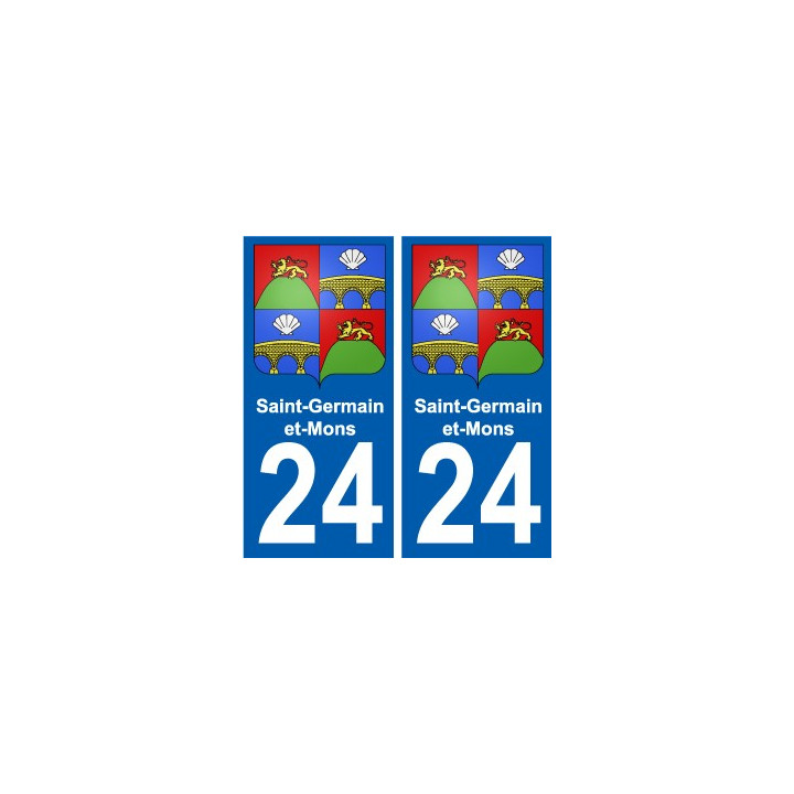 27 Léry coat of arms sticker plate stickers city