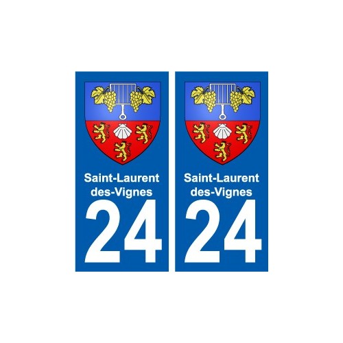27 de Léry escudo de armas de la etiqueta engomada de la placa de pegatinas de la ciudad