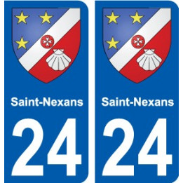 27 Léry coat of arms sticker plate stickers city