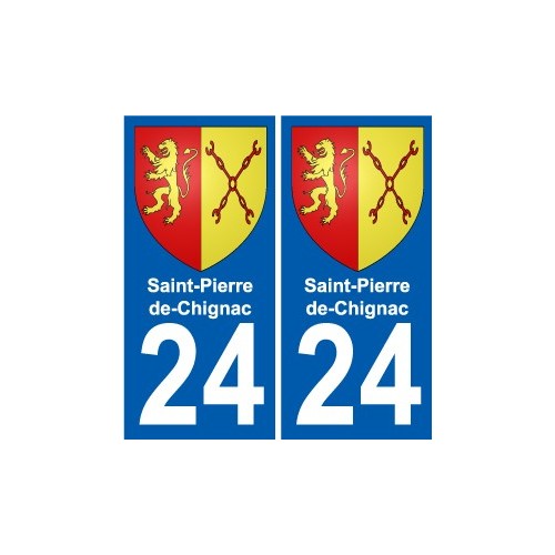 27 Léry coat of arms sticker plate stickers city