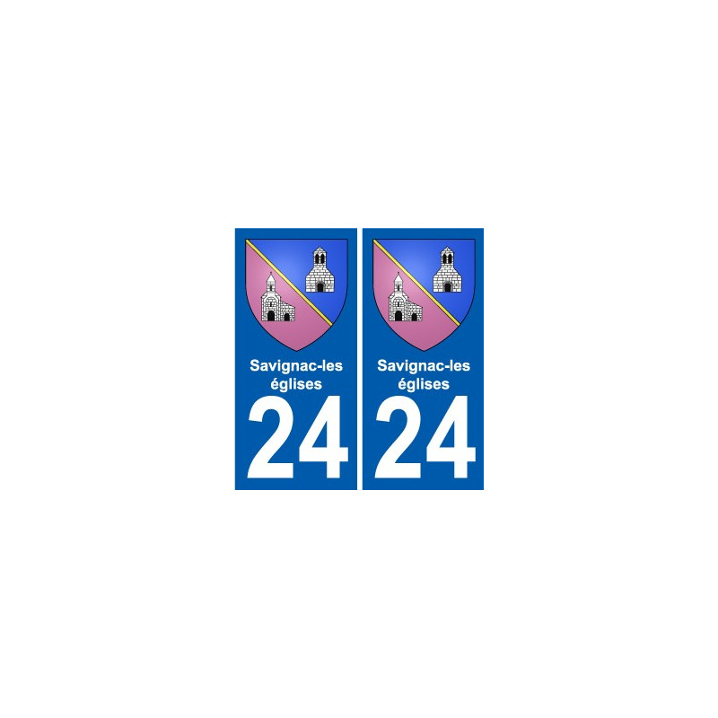 24 Léry blason autocollant plaque stickers ville