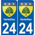 27 Léry coat of arms sticker plate stickers city