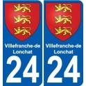 27 Léry coat of arms sticker plate stickers city