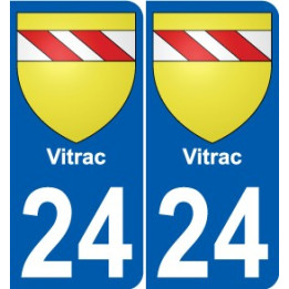 27 Léry coat of arms sticker plate stickers city