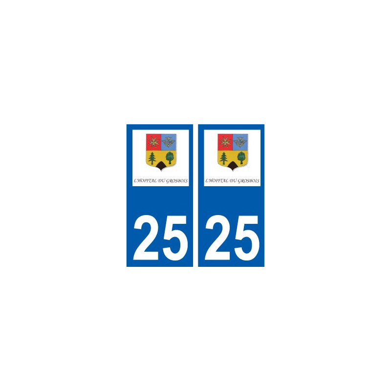 27 Léry logo adesivo piastra adesivi città