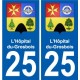 27 Léry wappen aufkleber typenschild aufkleber stadt