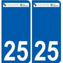 27 Léry logo sticker plate stickers city