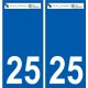 25 Léry logo autocollant plaque stickers ville