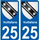 27 Léry coat of arms sticker plate stickers city