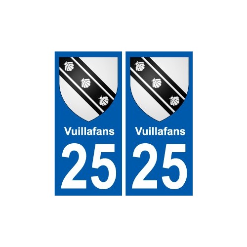25 Léry blason autocollant plaque stickers ville