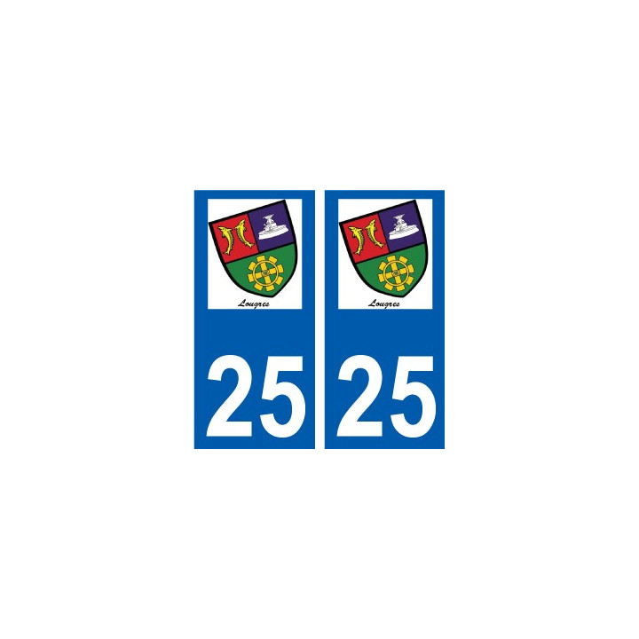 27 Léry logo sticker plate stickers city