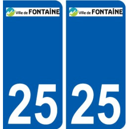 25 Léry logo autocollant plaque stickers ville