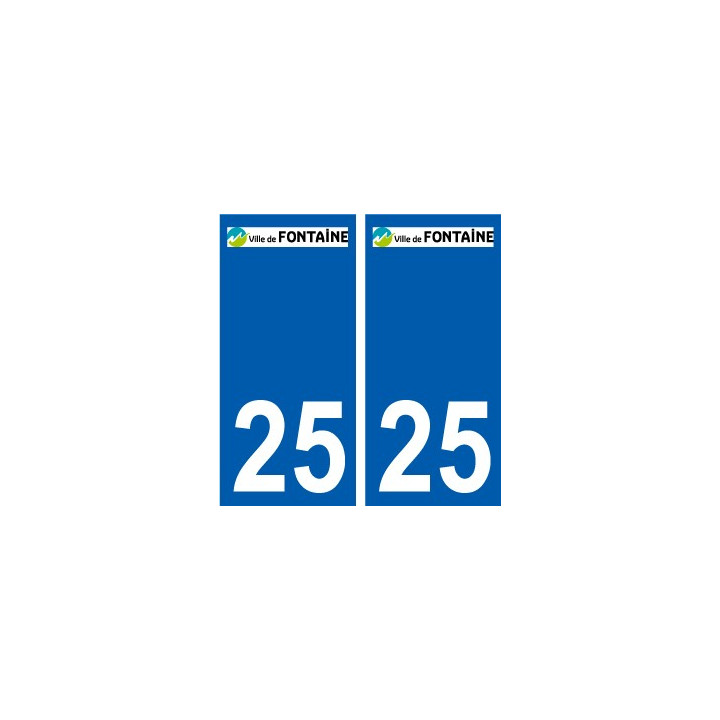 25 Léry logo autocollant plaque stickers ville