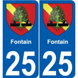 27 Léry coat of arms sticker plate stickers city