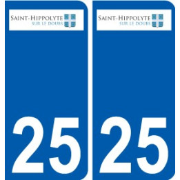 25 Léry logo autocollant plaque stickers ville