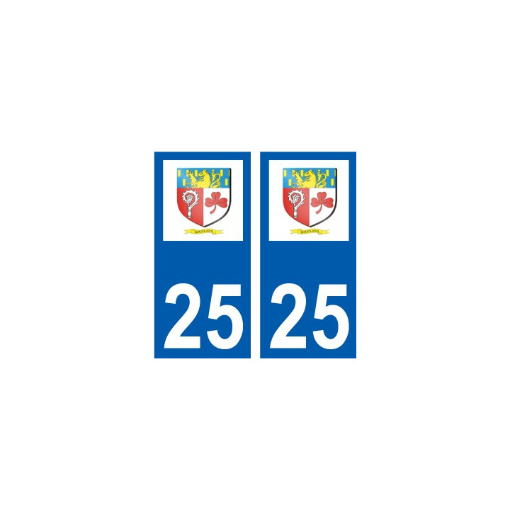 27 Léry logo sticker plate stickers city