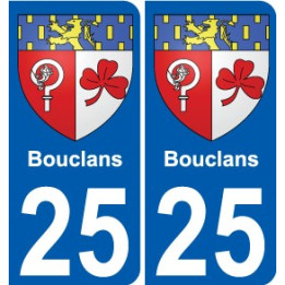 27 Léry coat of arms sticker plate stickers city