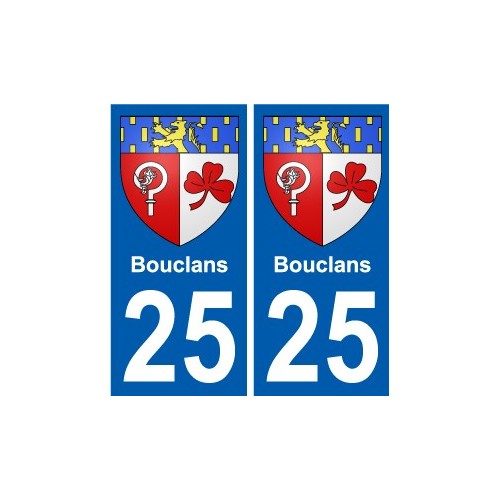 25 Léry blason autocollant plaque stickers ville