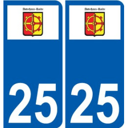 27 Léry logo sticker plate stickers city