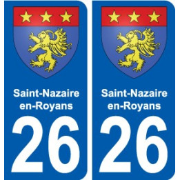 26 Léry blason autocollant plaque stickers ville