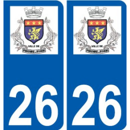 27 de Léry logotipo de la etiqueta engomada de la placa de pegatinas de la ciudad
