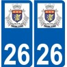 27 Léry logo aufkleber typenschild aufkleber stadt
