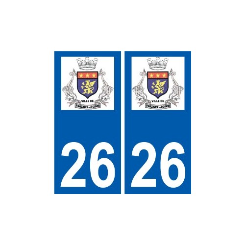 27 Léry logo sticker plate stickers city