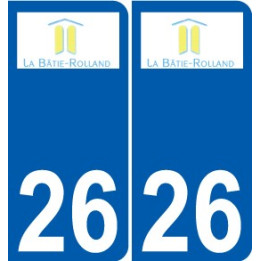26 Léry logo autocollant plaque stickers ville