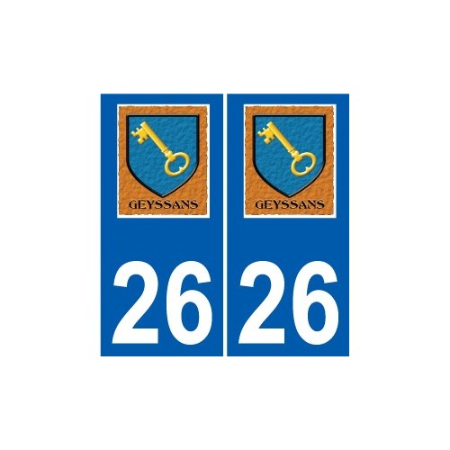 27 Léry logo adesivo piastra adesivi città