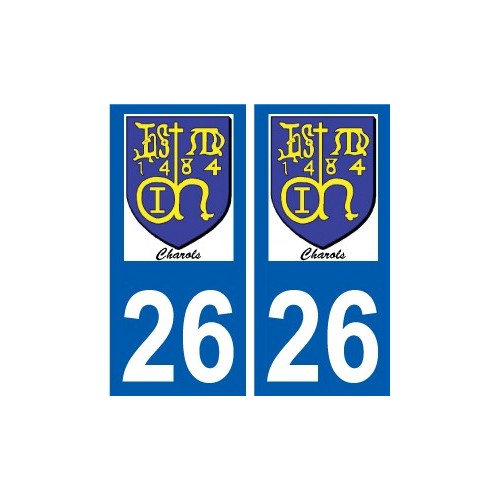 27 Léry logo sticker plate stickers city