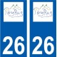 27 Léry logo aufkleber typenschild aufkleber stadt