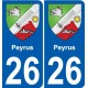 27 Léry wappen aufkleber typenschild aufkleber stadt