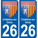 27 Léry coat of arms sticker plate stickers city