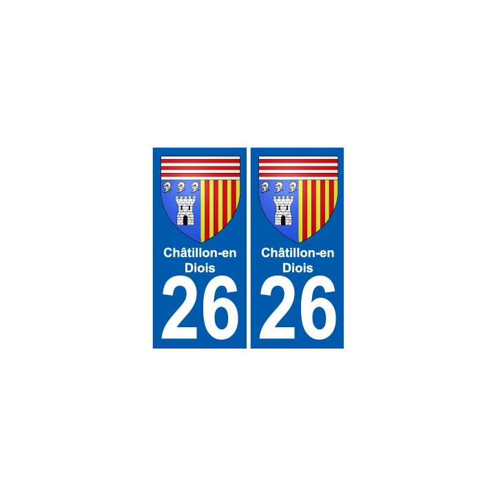 27 Léry coat of arms sticker plate stickers city