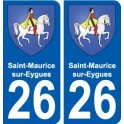 27 Léry coat of arms sticker plate stickers city