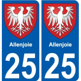 25 Léry blason autocollant plaque stickers ville