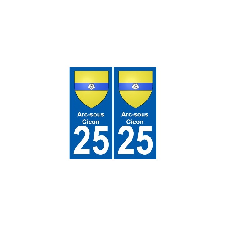 27 Léry coat of arms sticker plate stickers city