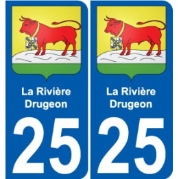 27 de Léry escudo de armas de la etiqueta engomada de la placa de pegatinas de la ciudad