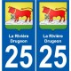 27 Léry coat of arms sticker plate stickers city