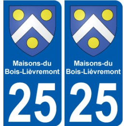 27 de Léry escudo de armas de la etiqueta engomada de la placa de pegatinas de la ciudad