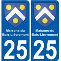 27 Léry coat of arms sticker plate stickers city
