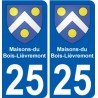 27 Léry coat of arms sticker plate stickers city