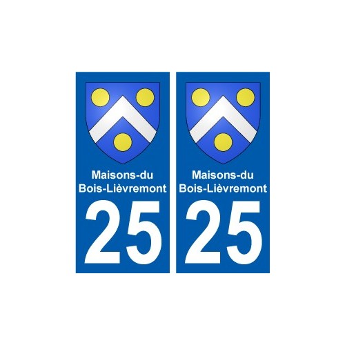 25 Léry blason autocollant plaque stickers ville