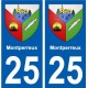 27 Léry wappen aufkleber typenschild aufkleber stadt