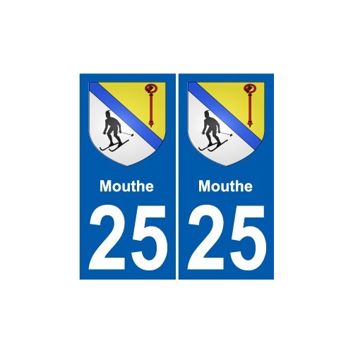 25 Léry blason autocollant plaque stickers ville