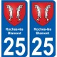 27 Léry coat of arms sticker plate stickers city