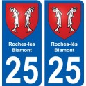 25 Léry blason autocollant plaque stickers ville