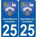 27 Léry stemma adesivo piastra adesivi città