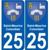 25 Léry blason autocollant plaque stickers ville