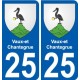 27 Léry logo adesivo piastra adesivi città